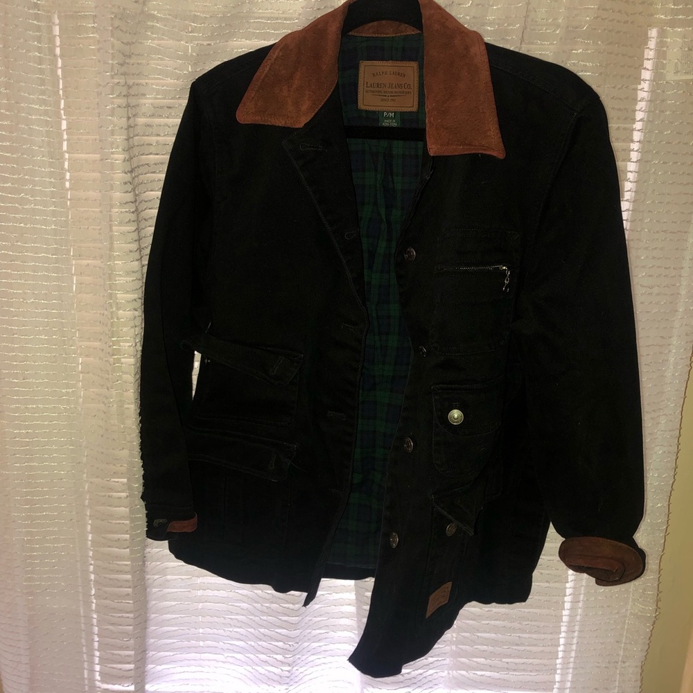 Black Jean Jacket